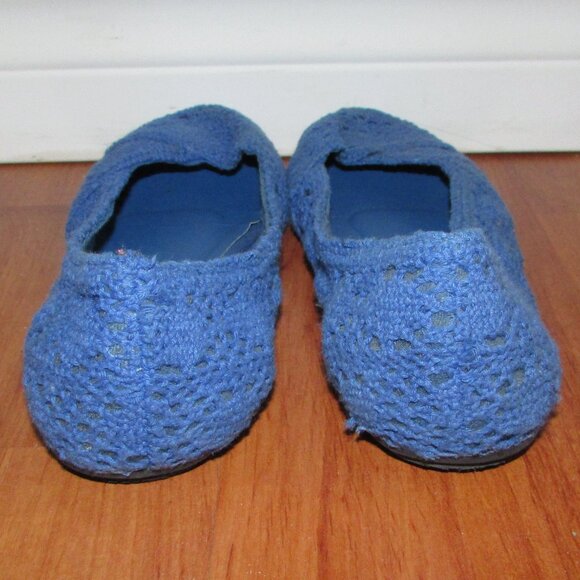 Bluecrush Blue Lace Flats - Sz 8 - Picture 8 of 9